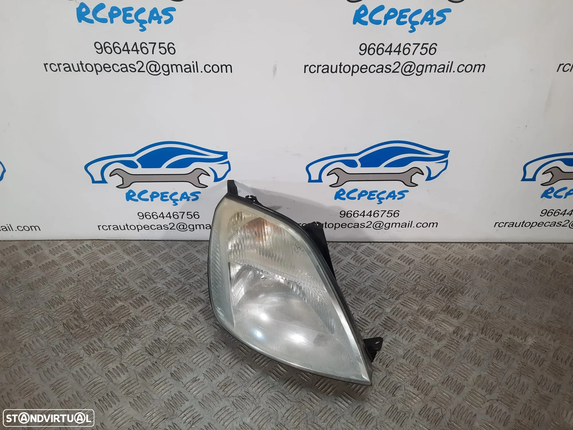OTICA OTICAS ESQUERDA DIREITA FORD FIESTA V 5 MK5 OPTICA OPTICAS FAROL FAROIS ORIGINAL - 10