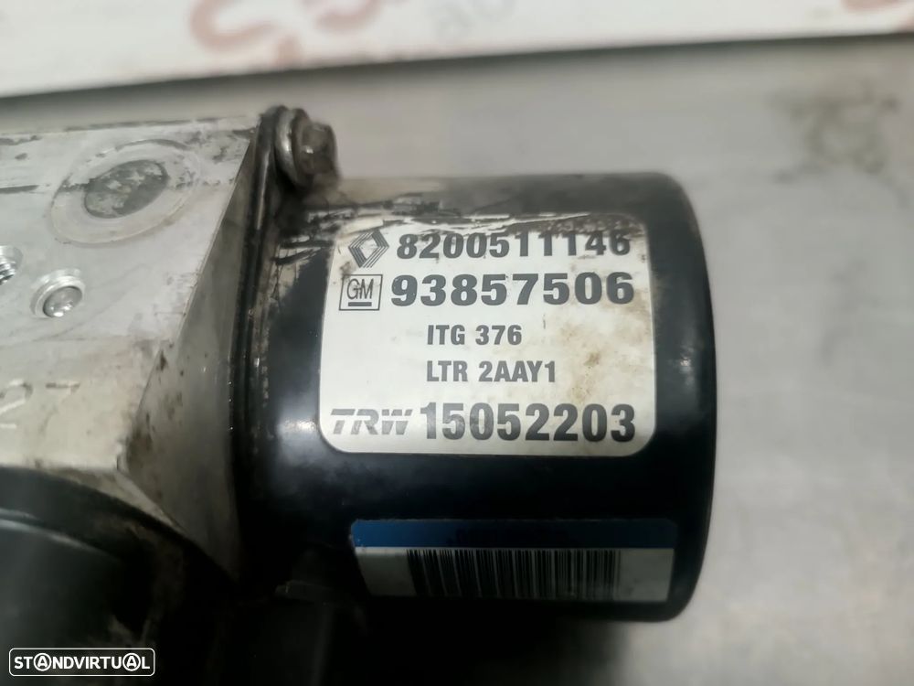 MODULO ABS RENAULT TRAFIC II / OPEL VIVARO REF. 8200511146 93857506 15052203 - 2