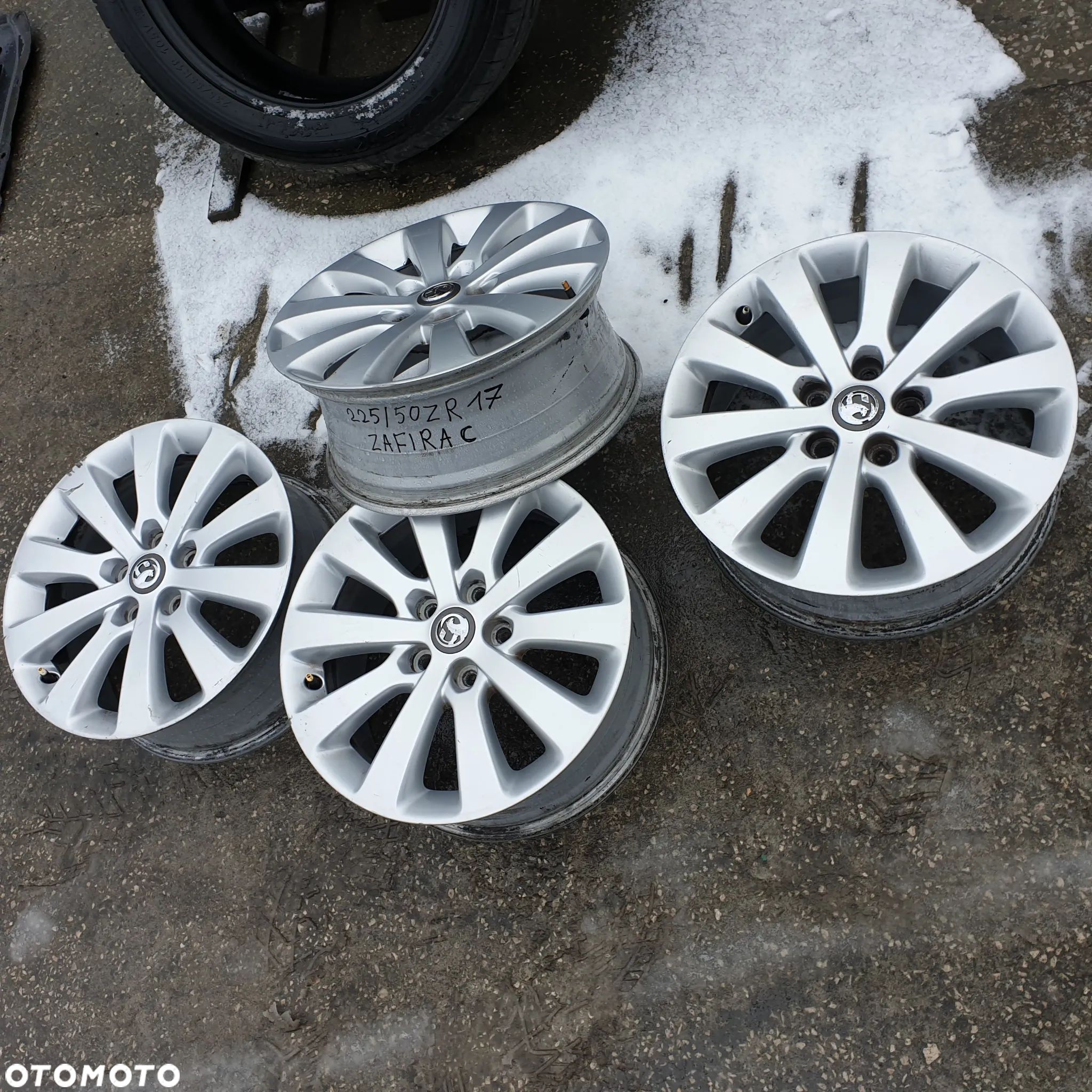 OPEL ZAFIRA C FELGI ALUFELGI 17 4-SZT 225/50R17 - 1