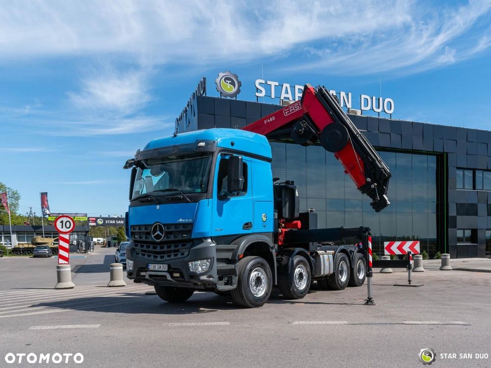 Mercedes-Benz MERCEDES BENZ Arocs 3251 8x4 Fassi F 485A.2.26 Crane Winch - 6