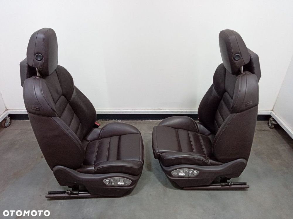 PORSCHE CAYENNE II 7P5 FOTELE KANAPA BOCZKI SKÓRA EU - 7