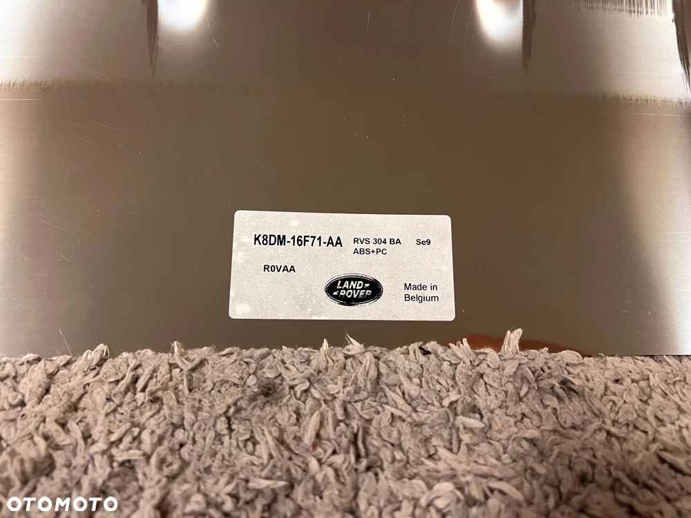 RANGE ROVER EVOQUE II L551 ZAŚLEPKA HAKA ZDERZAKA PRZÓD DOKŁADKA METALOWA K8DM-16F71-AA - 6