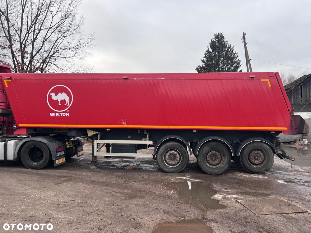 Wielton WYWROTKA 39m3 / HAMULCE TARCZOWE / PODNOSZONA OŚ / 2017 ROK !! - 2