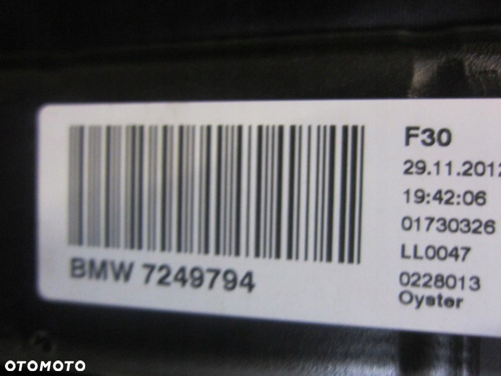 BMW F30 F32 F36 SZYBERDACH SZKLANY 7300238 KOMPLET - 9