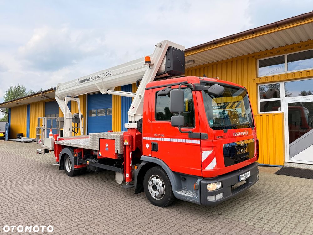 Ruthmann T330 (33m w bok 21,2m)Mercedes Atego, MAN TGL7.150 - 5