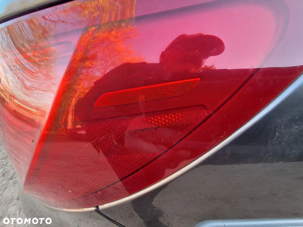 MERCEDES CLA KOMPLETNY TYŁ KOMBI W KOLOR 787 KLAPA ZDERZAK LAMPY LED STAN W KOLOR DO MONTAŻU 2016 ROK - 5