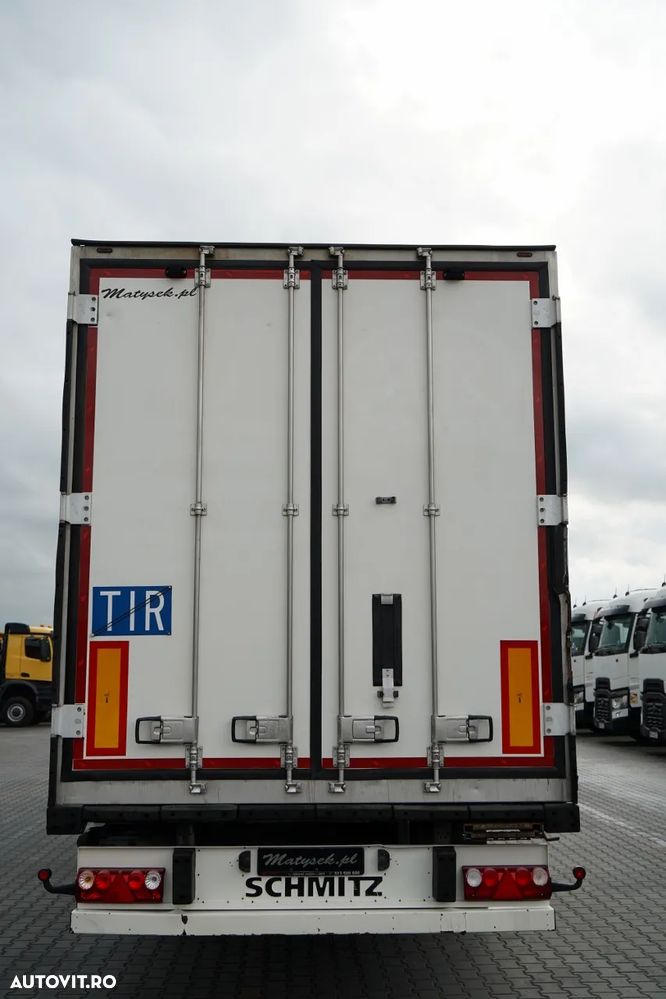 Schmitz Cargobull REFRIGERAT / THERMO KING SLX 300 / RIDICARE CU CÂRLIG / RIDICARE CU CÂRLIG / AXĂ RIDICABILĂ / COȘ PENTRU PALEȚI - 12