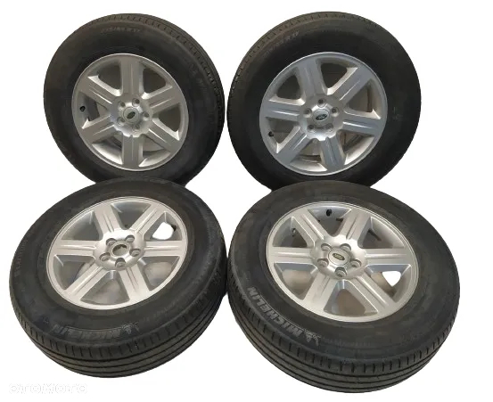 LAND ROVER FREELANDER 2 7.5X17 ORYGINALNE FELGI ALUMINIOWE R17 ET55 5x108 OPONY MICHELIN LATO 235/65 KOŁA