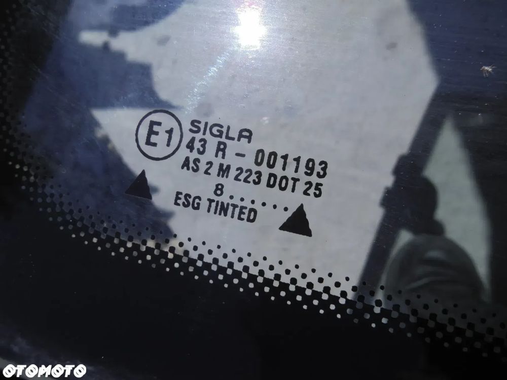 VW LUPO 98' SZYBA TYLNYCH PRAWYCH DRZWI PRAWY TYŁ 6X3847100G - 4