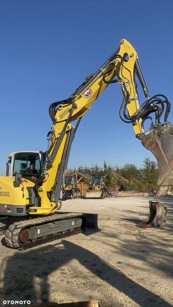 Wacker Neuson Koparka gąsienicowa KLIMA  3xramie łamane Wacker Neuson Et 90 KLIMA Deutz hydrozłącze hydrauliczne Liebherr SW33 LIKUFIX SWA33 + pilot auto hydrauliki 3 x łyżki org Liebherr 9 ton ET90 gumowe gasiennice 1 wł Cat 308 Jcb Yanmar atlas TEREX Liebherr złącze - 17