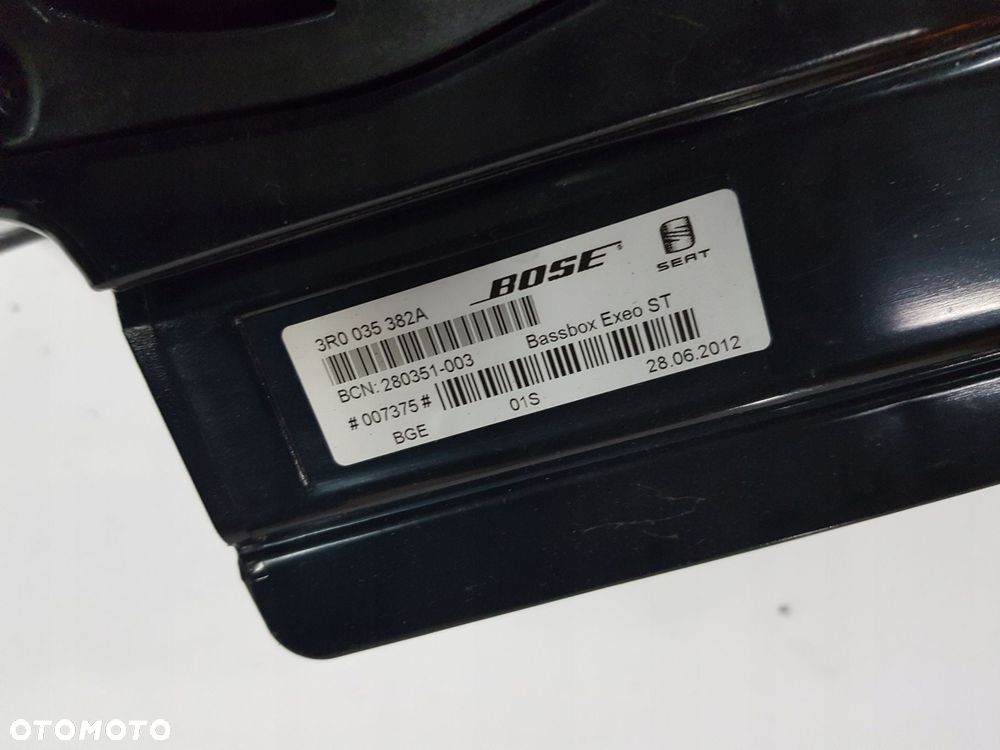 SEAT EXEO 09-13r KOMBI WZMACNIACZ GŁOŚNIKI BOSE - 3