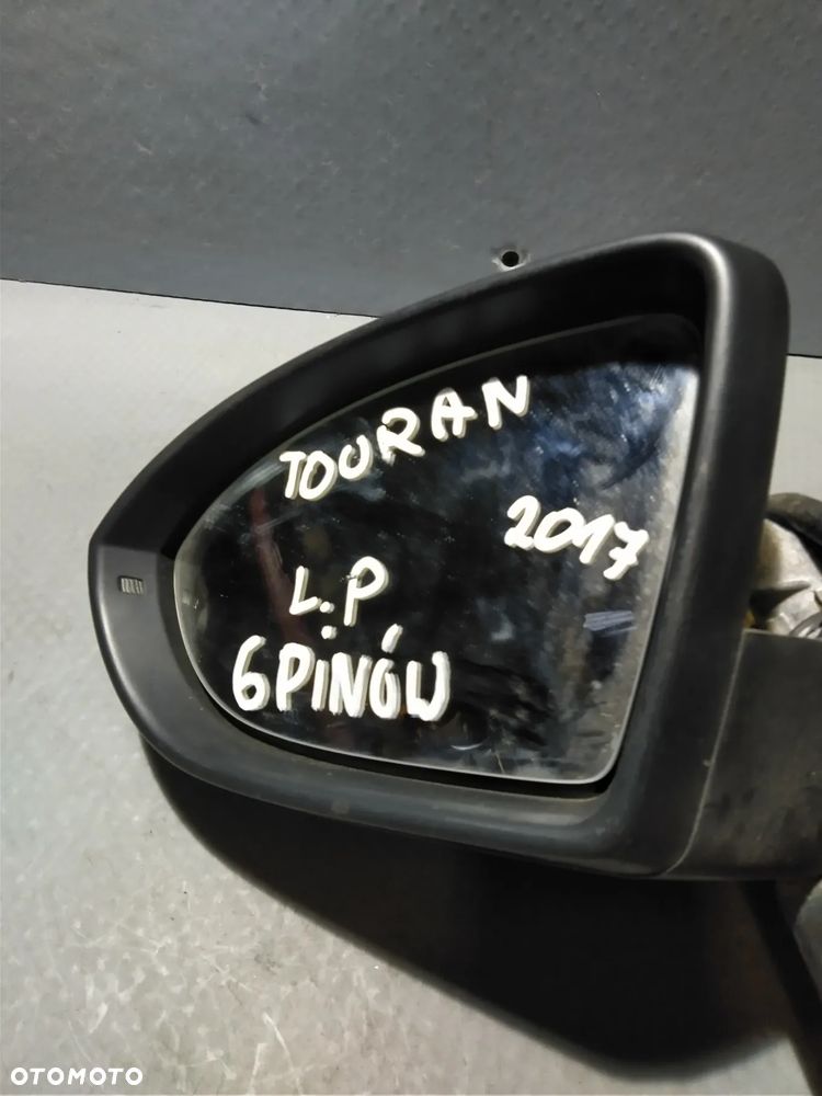 Lusterko lewe Touran III 6 pinow - 2