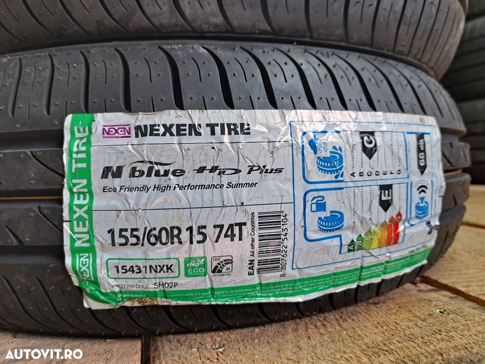 2 anvelope 155/60 R15 Nexen , noi ! - 2
