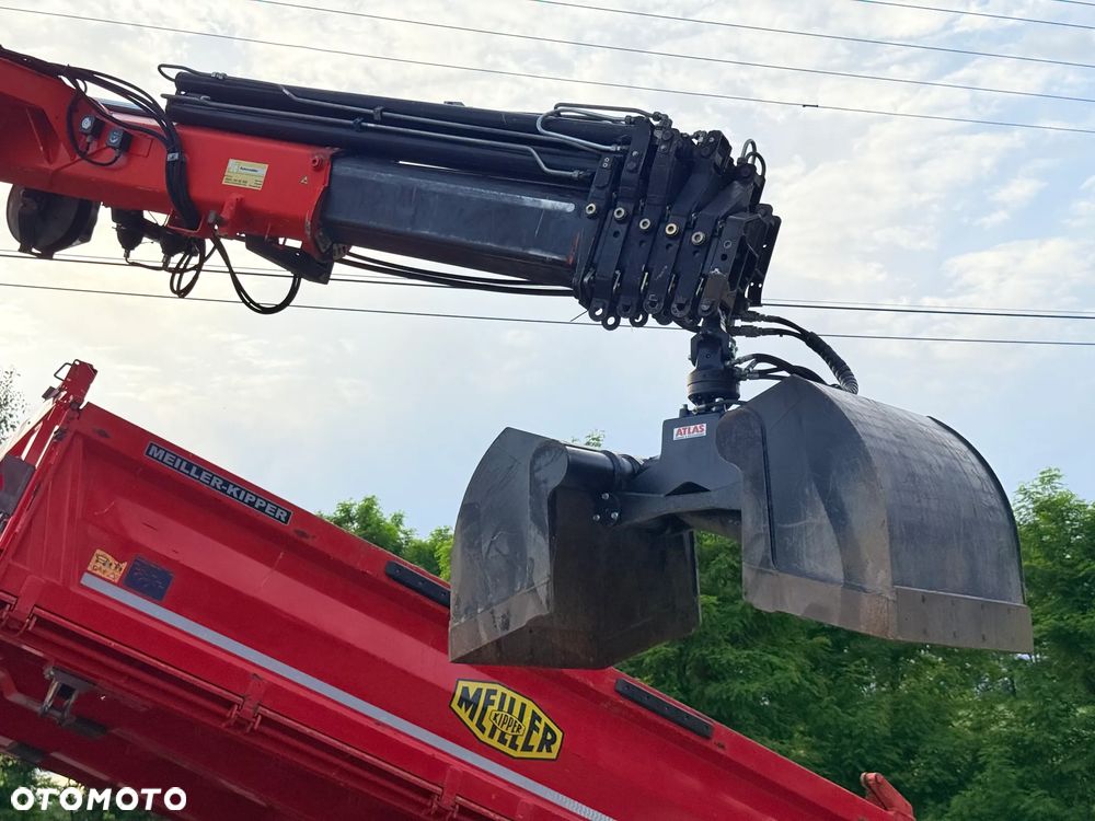 MAN * MAN 26.360 TGS * HDS Kran Atlas 240.2 * 6x6 * Kiper Wywrotka Meiller* Kosz Łyżka * Energetyka * - 25