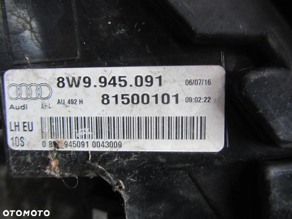 AUDI A4 B9 kombi 8W9945091 8W9945092  komplet lamp tył full led Europa - 4