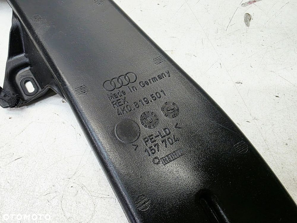 KANAŁ POWIETRZNY TUNEL LEWY AUDI A6 C8 4K0819501 - 3