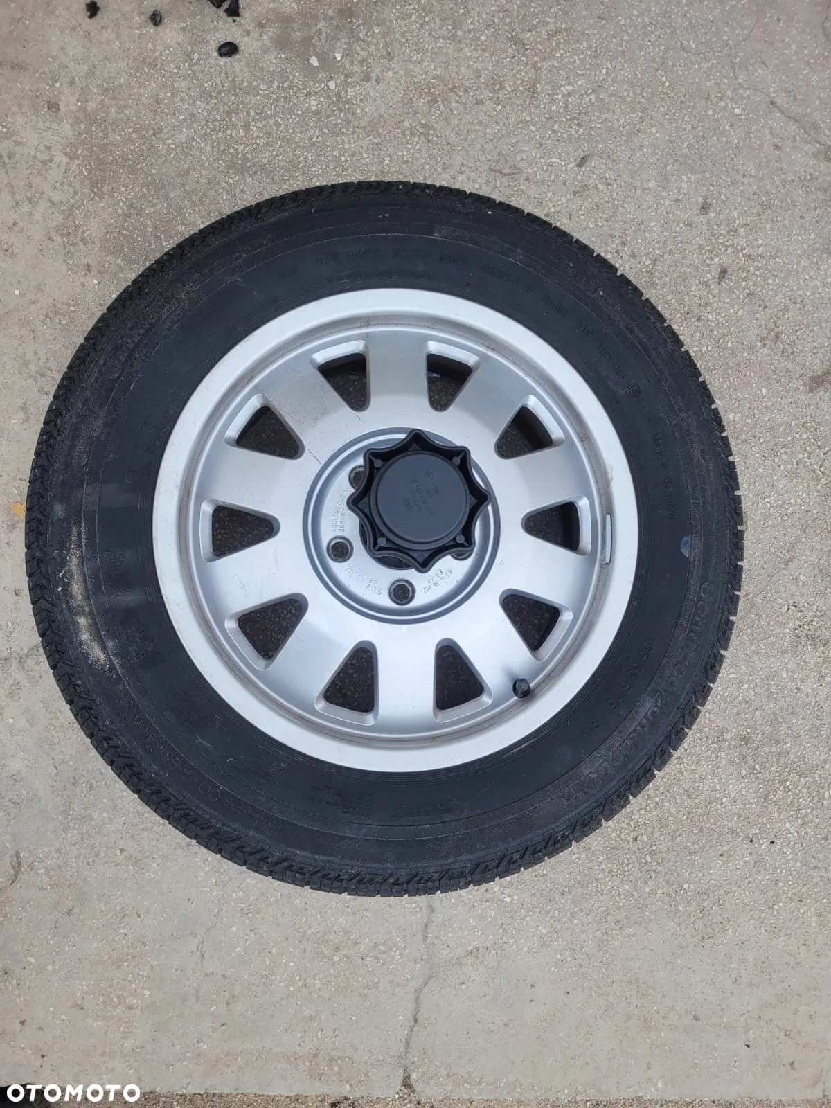 Koło zapasowe Audi A4 B5 - felga aluminiowa 5x112    195x65 15R - 4