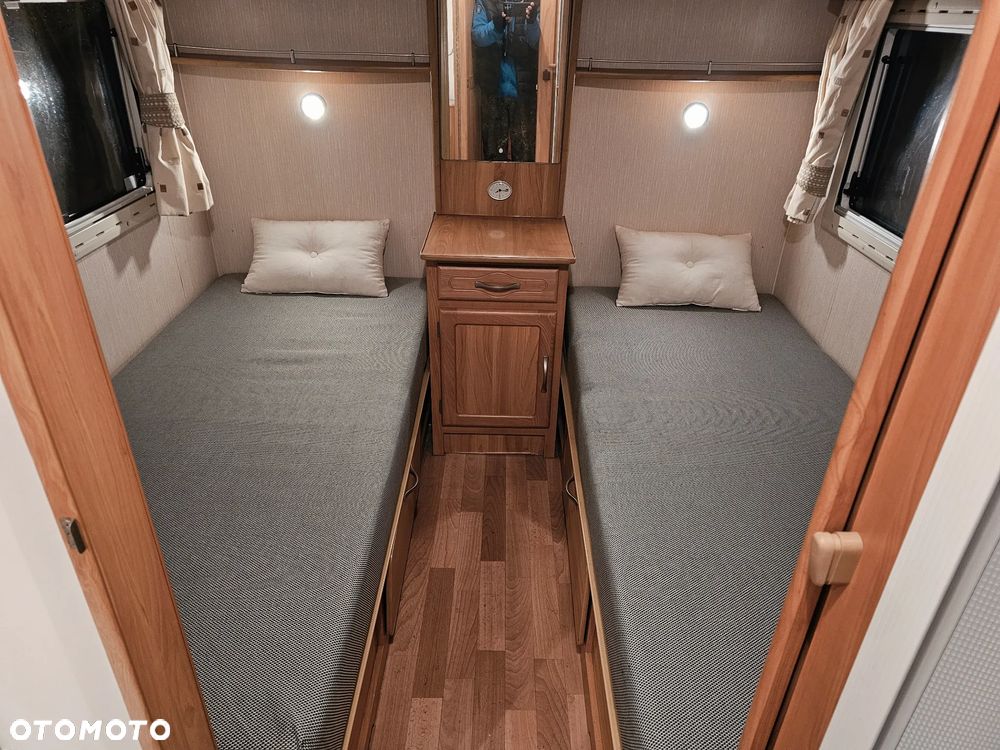 Hobby - FLEETWOOD. DMC-1350. WŁĄCZ FILMIK ! WERSJA VIP ! 2 SYPIALNIE. 4-6 os. ŁAZIENKA. NOWY SOLAR i PRZEDSIONEK ! - 6