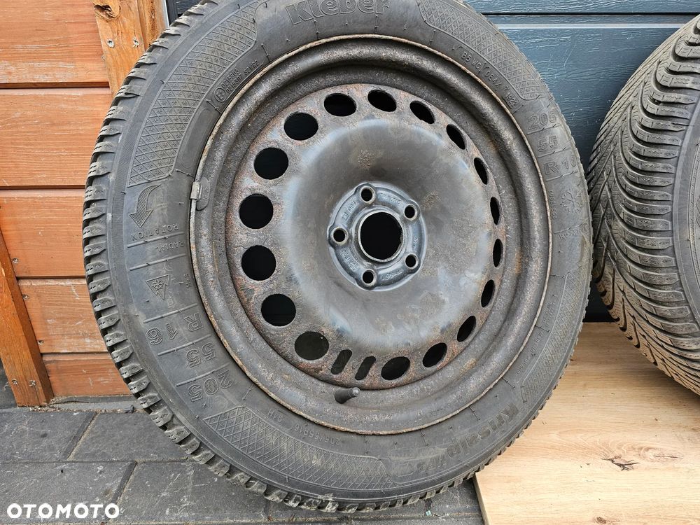 KOŁA FELGI STALOWE OPONY ZIMOWE 205/55 R16 OPEL ASTRA J K MOKKA 5x105 6,5J ET39 - 13