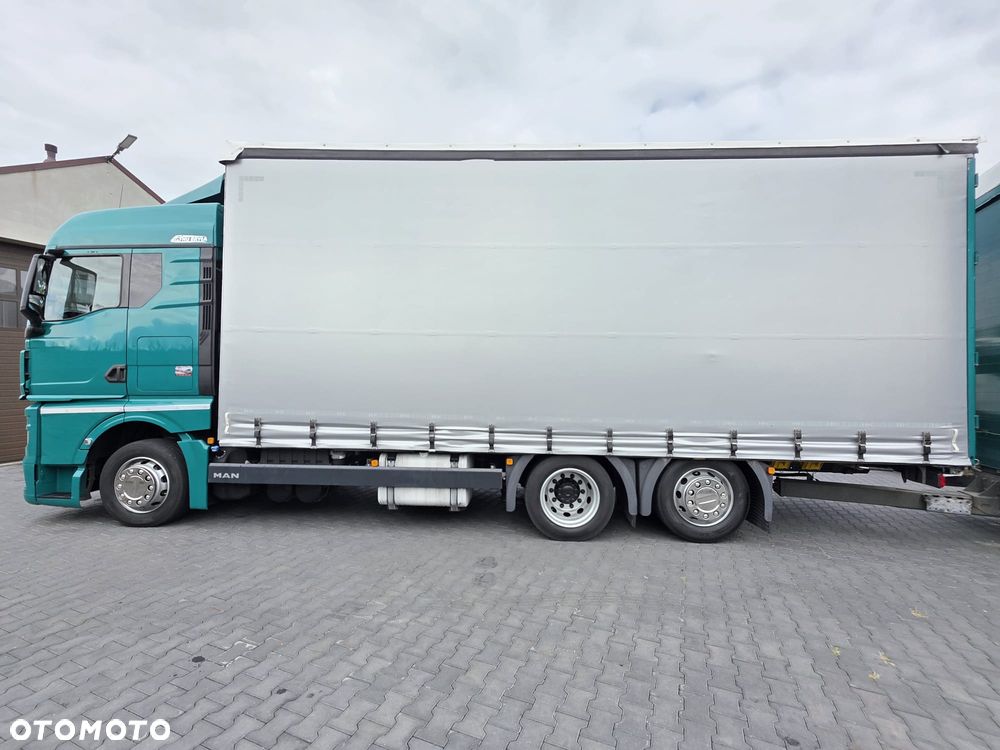 MAN MAN TGX 26.430 / E 6  / ZESTAW TANDEM 120 M3 / NOWY TACHOGRAF G2V2/ ŁAD. 28 375 KG / RETARDER /  38 PALET / SPROWADZONY - 10