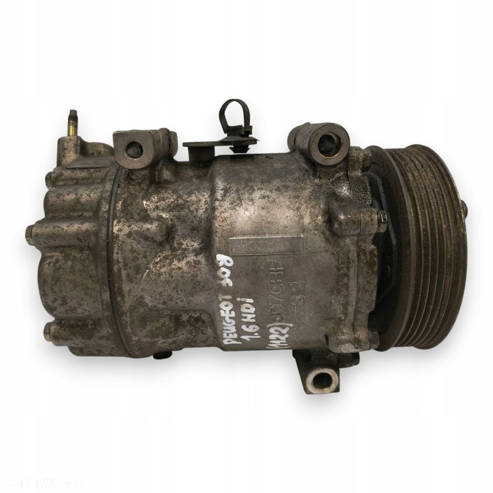 SPRĘŻARKA KLIMATYZACJI Peugeot 308 3008 Citroen C4 1.6 HDi 9671216780 - 8