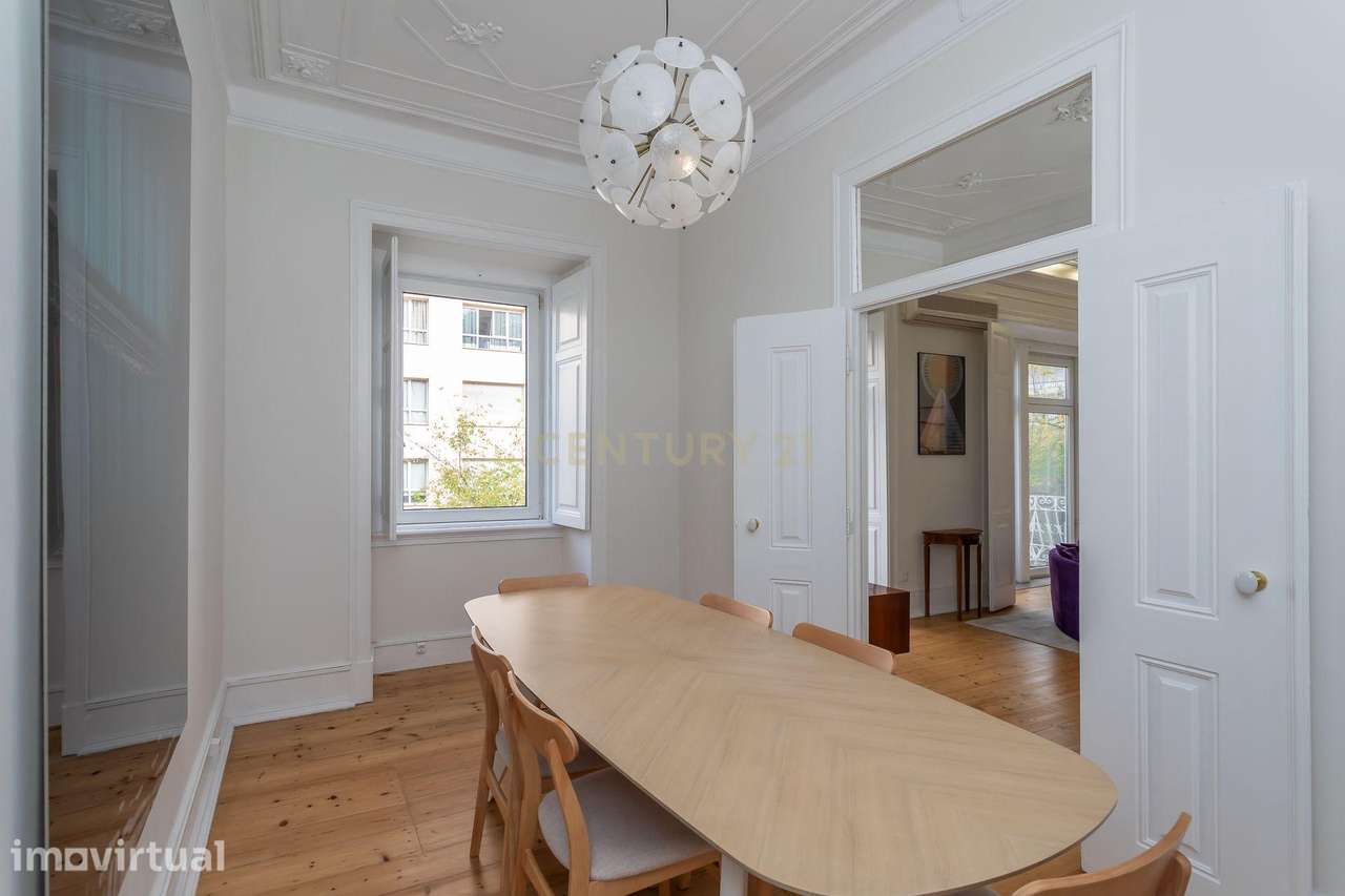 Apartamento Renovado e Mobilado na Av. João Crisóstomo, Lisboa - Grande imagem: 5/18