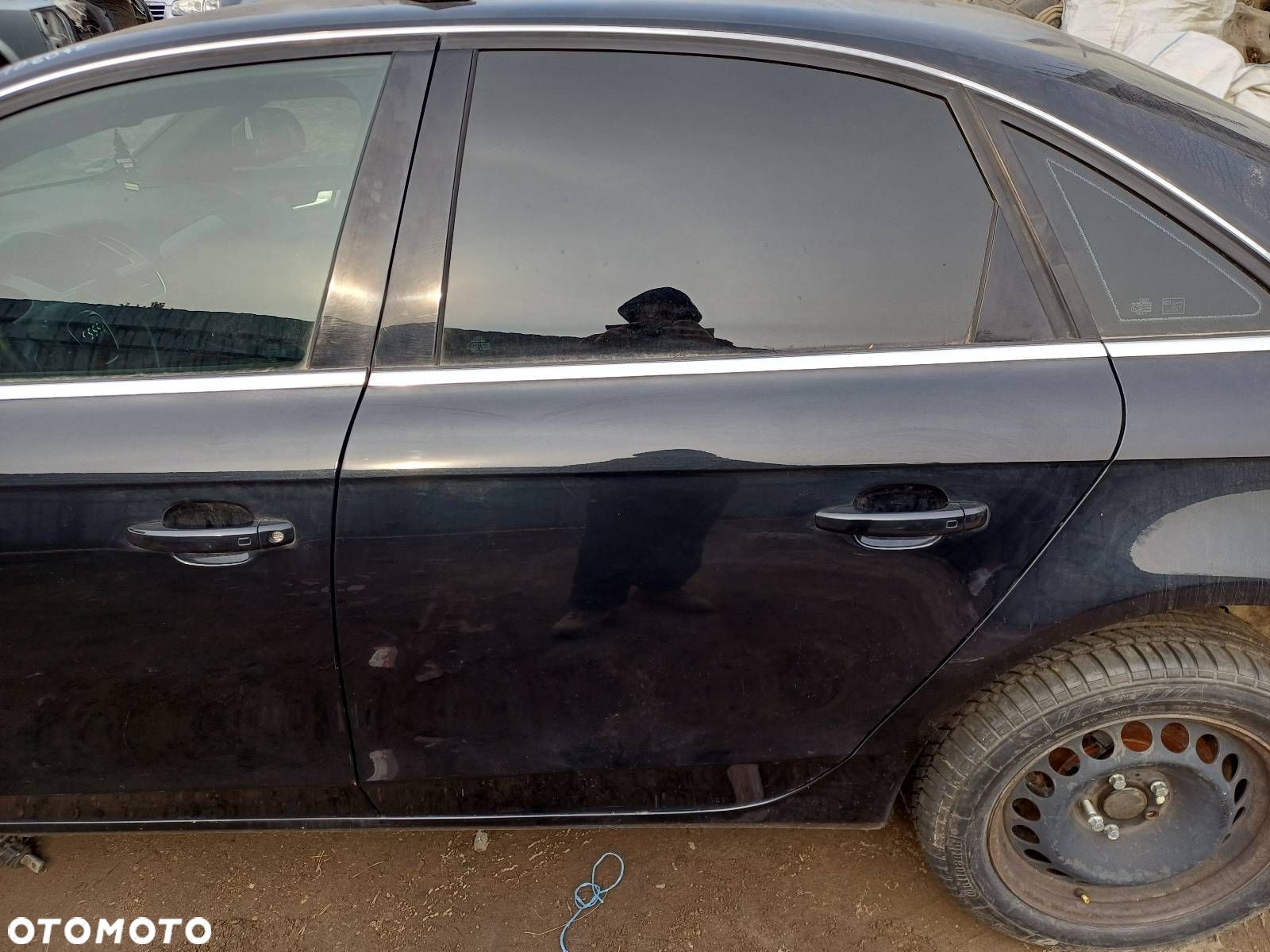 DRZWI KOMPLETNE LEWY TYŁ AUDI A4 B8 - 1