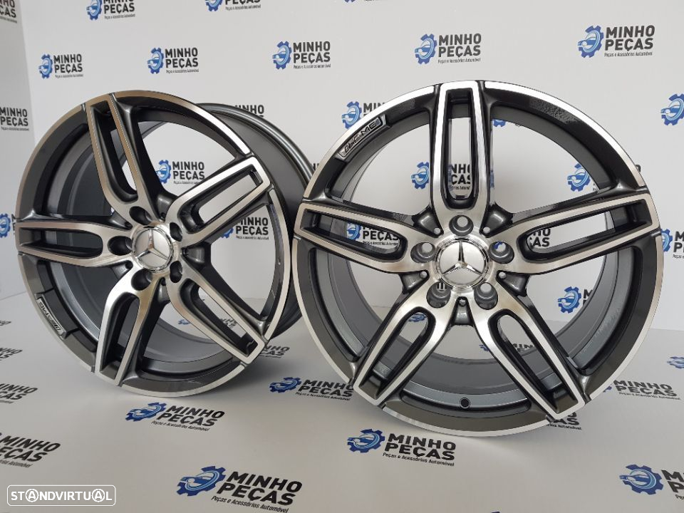 Jantes Mercedes CLA AMG 17 GunMetal - 3