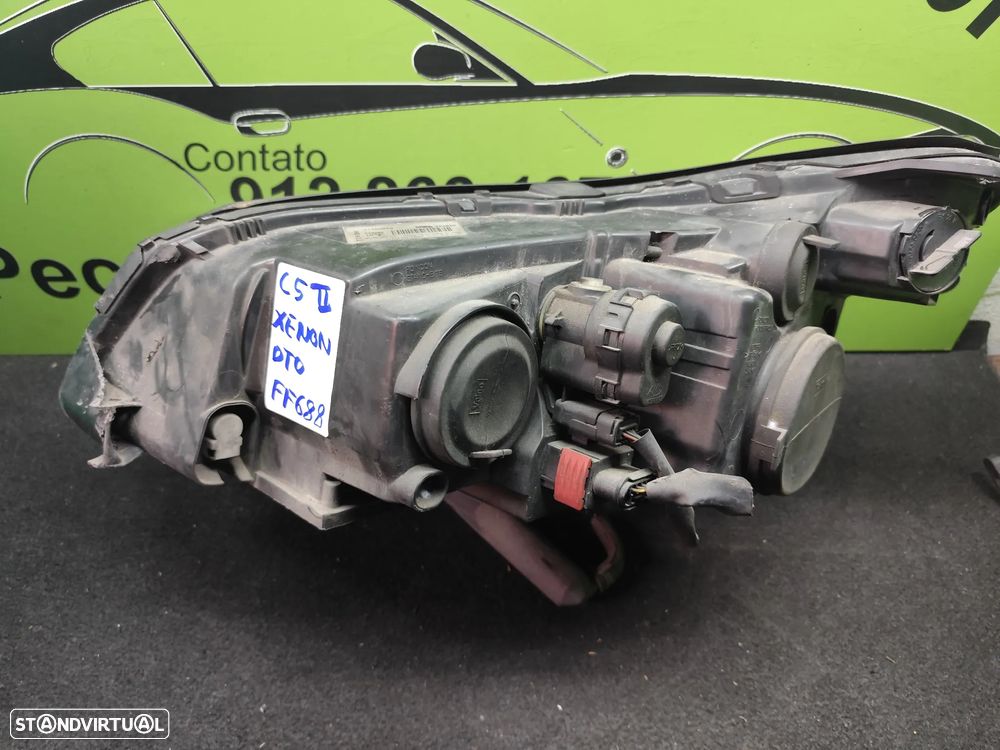 CITROEN C5 II FAROL DIREITO XENON - FF688 - 9