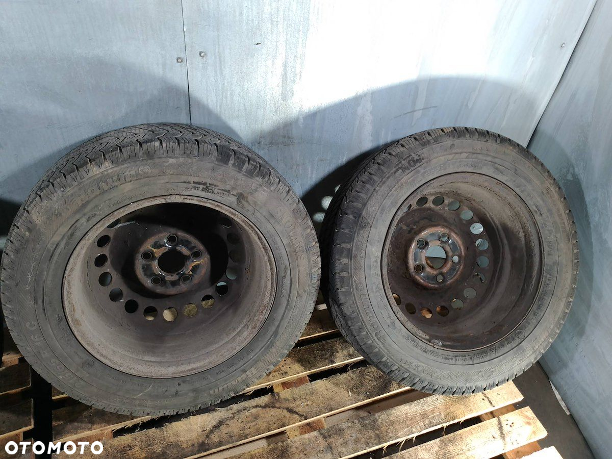 FELGI STALOWE PARA 16 Z OPONAMI VW TRANSPORTER T5 KBA43738  2160926 - 3
