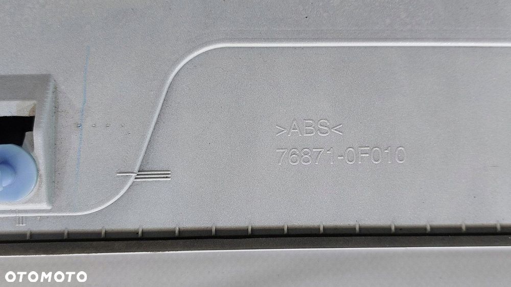 spoiler lotka daszek klapy tył toyota verso 14r lift - 7