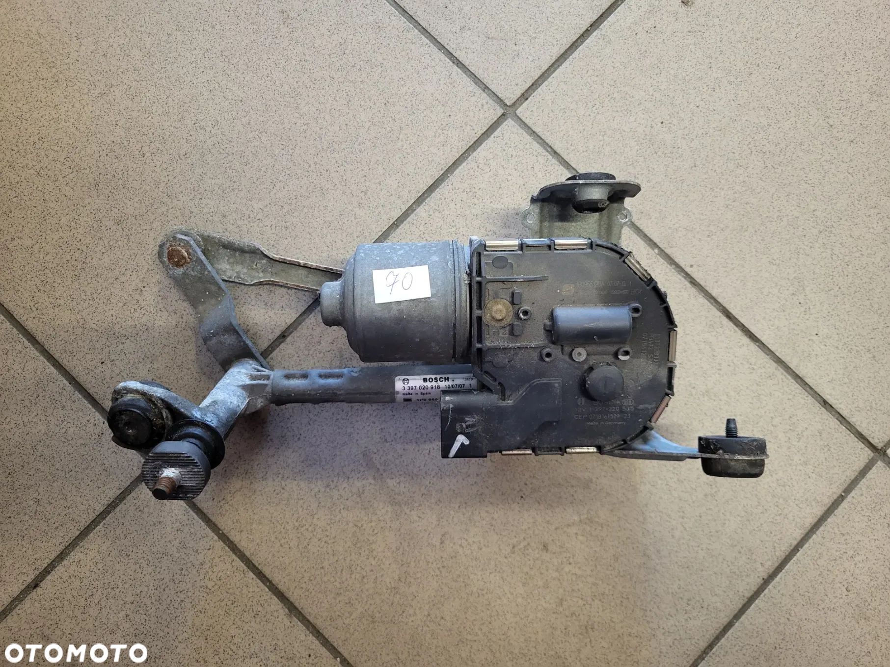 MECHANIZM WYCIERACZEK PRAWY PRZÓD SEAT LEON II 1P0955024B - 1