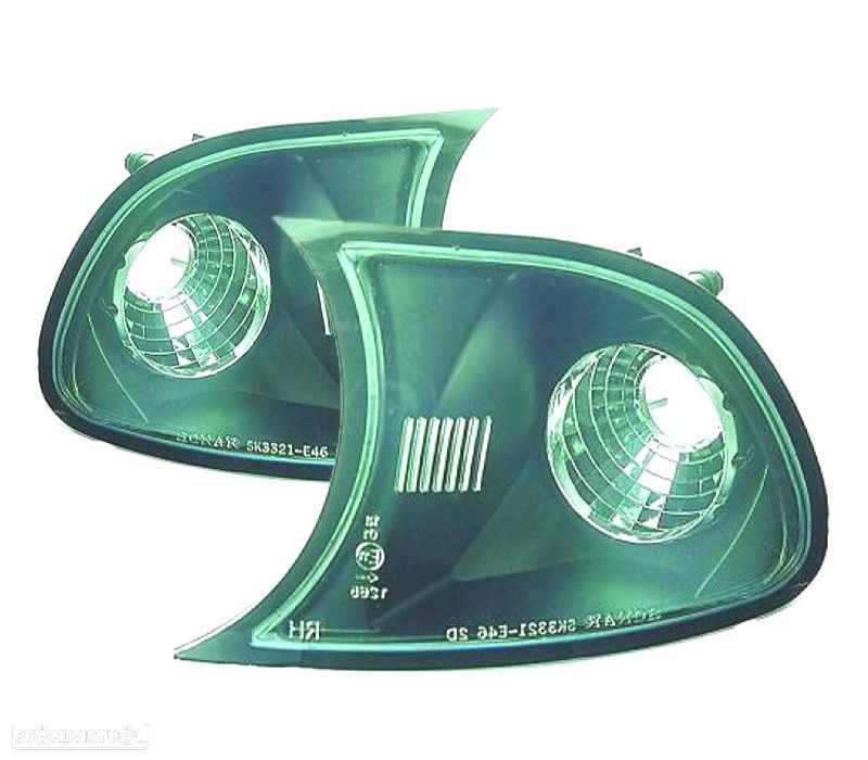 PISCAS FRONTAIS BMW E46 99-01 COUPE CABRIO PRETO - 1