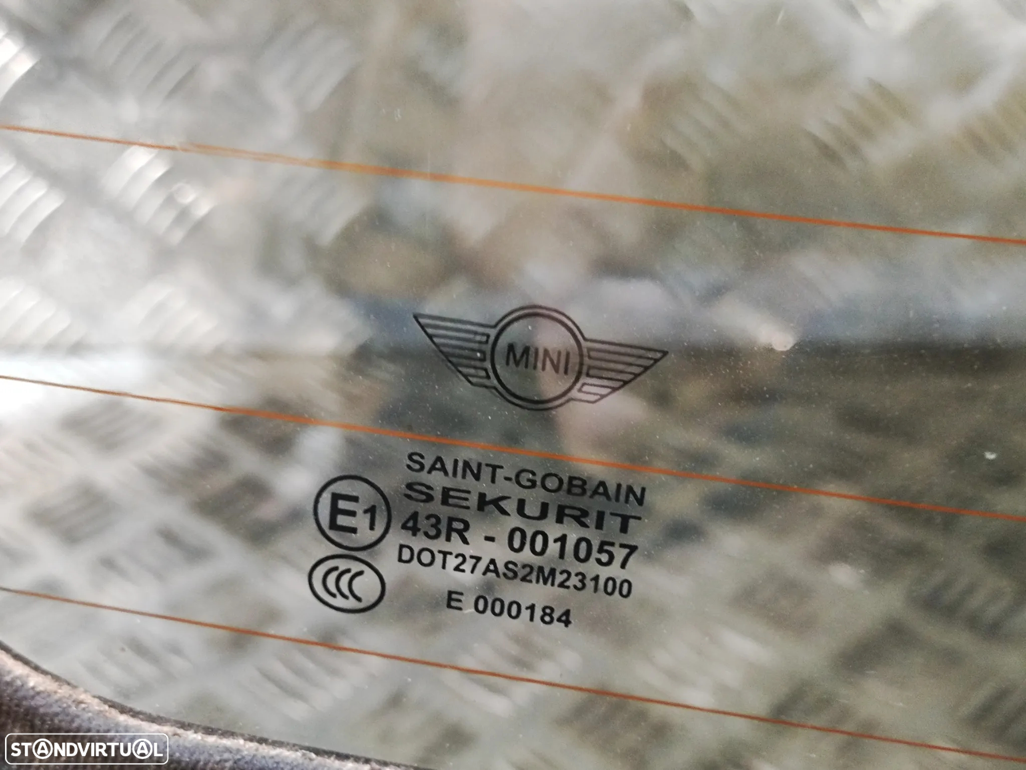 CAPOTA LONA PRETA ELETRICA ORIGINAL MINI COOPER D COOPER S MINI ONE R57 LCI CABRIO R57 VIDRO AQUECIDO - 9