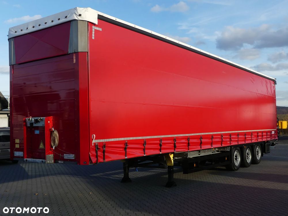 Schmitz Cargobull FIRANKA / VARIOS / IDEALNY STAN / OŚ PODNOSZONA / - 2