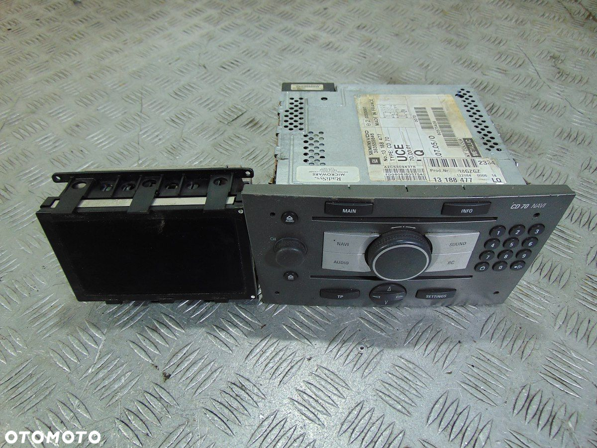 RADIO CD NAVI OPEL VECTRA C - 2