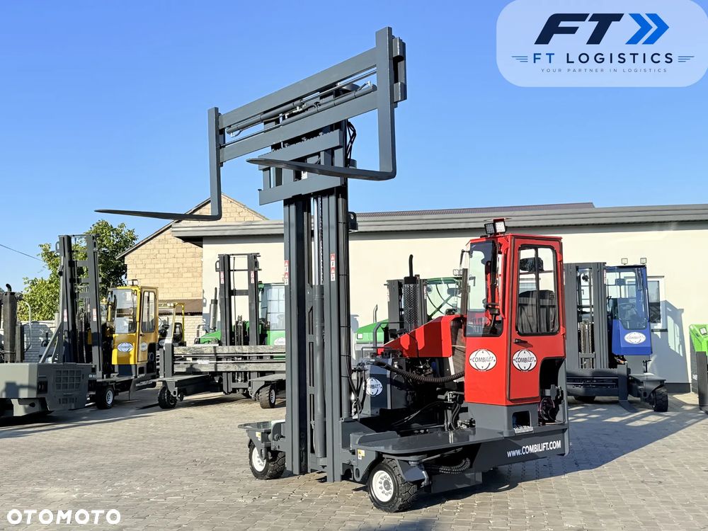 Combilift WÓZEK CZTEROKIERUNKOWY - WIELOKIERUNKOWY | COMBILIFT C4500 | GAS | TRIPLEX 8400 MM | SZEROKI POZYCJONER WIDEŁ 3100 | NOWE OPONY | OGRZEWANIE | PO SERWISIE | STAN IDEALNY