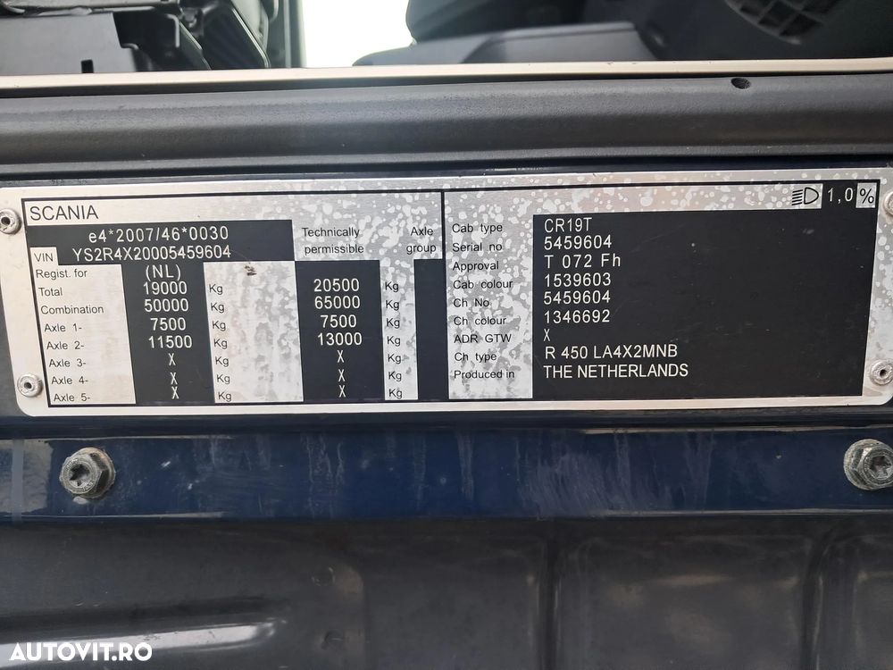 Scania r 450 topline automat euro 6 - 21