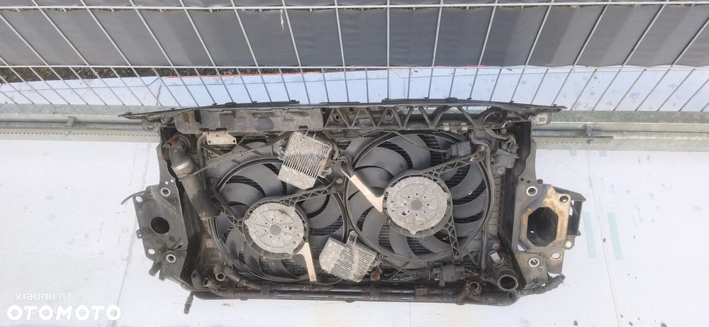 Pas przedni kompletny VW Phanton 3.0 TDI chłodnica wentylator komplet - 12