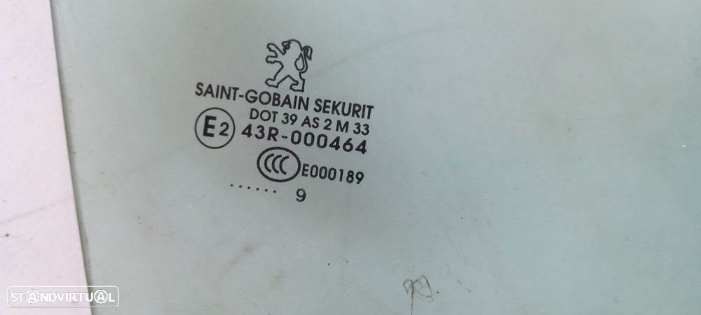 Vidro porta frente direita PEUGEOT 207 (WA_, WC_) - 2