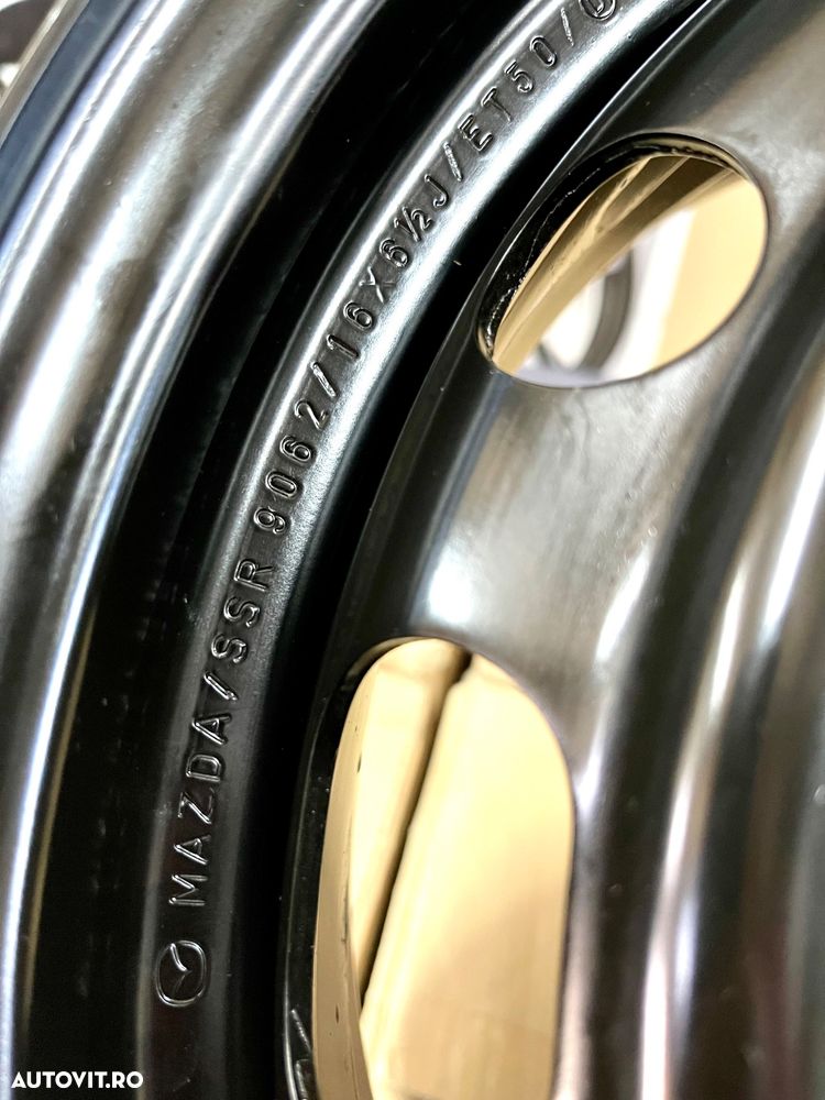 Jante oțel Mazda 3, CX3, 5, 6, noi, 16 inch - 6