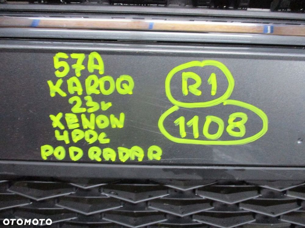 Zderzak SKODA KAROQ 57A 23R LIFT 4 PDC XENON POD RADAR - 10