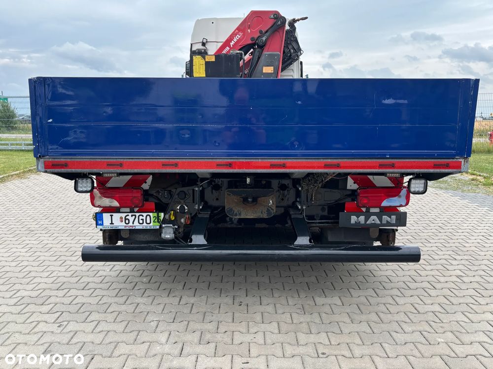 MAN TGX 26.480 6x2/4 z HDS z przodu na wieńcu HMF 3220 K5 , energetyka, konstrukcje dachowe , montażowy dźwig, budowlanka , kontenery (PALFINGER, HIAAB, EFFER, FASSI) cały na poduszkach - 10