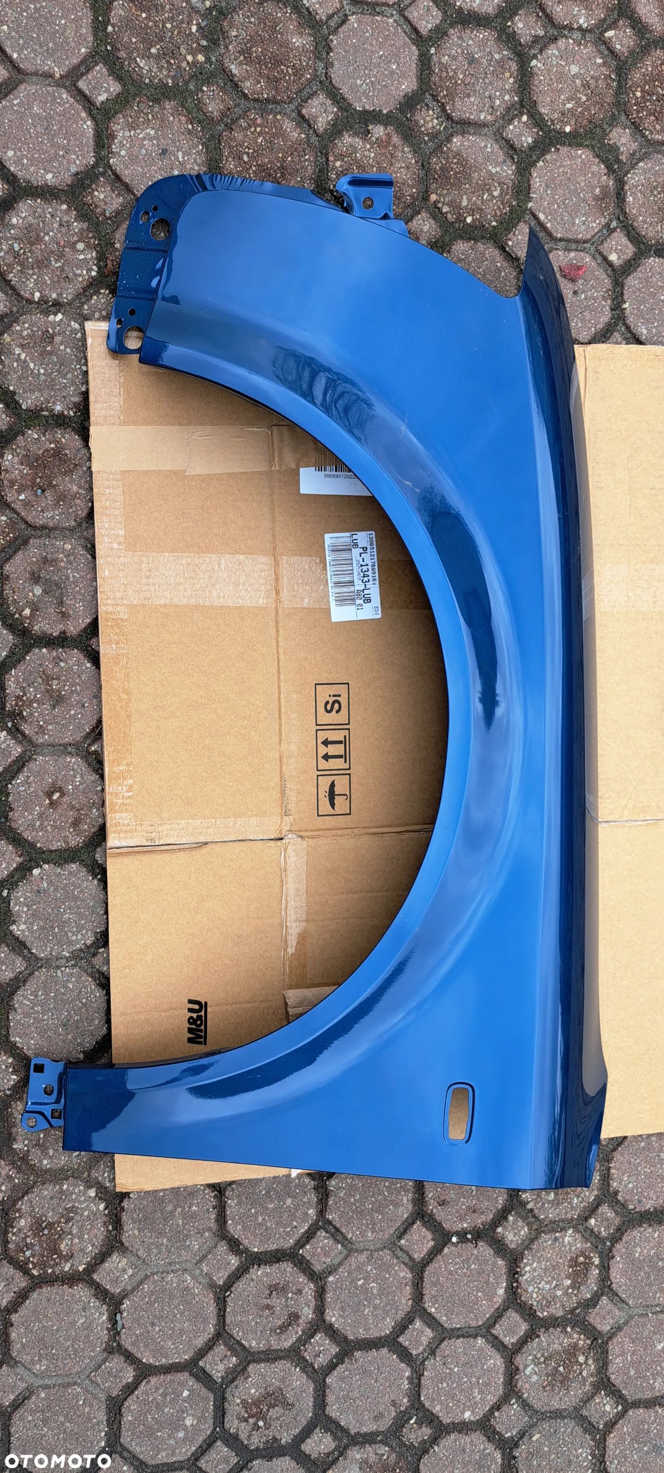 BŁOTNIK AUDI A4 B6 LZ5C przód lewy - 1