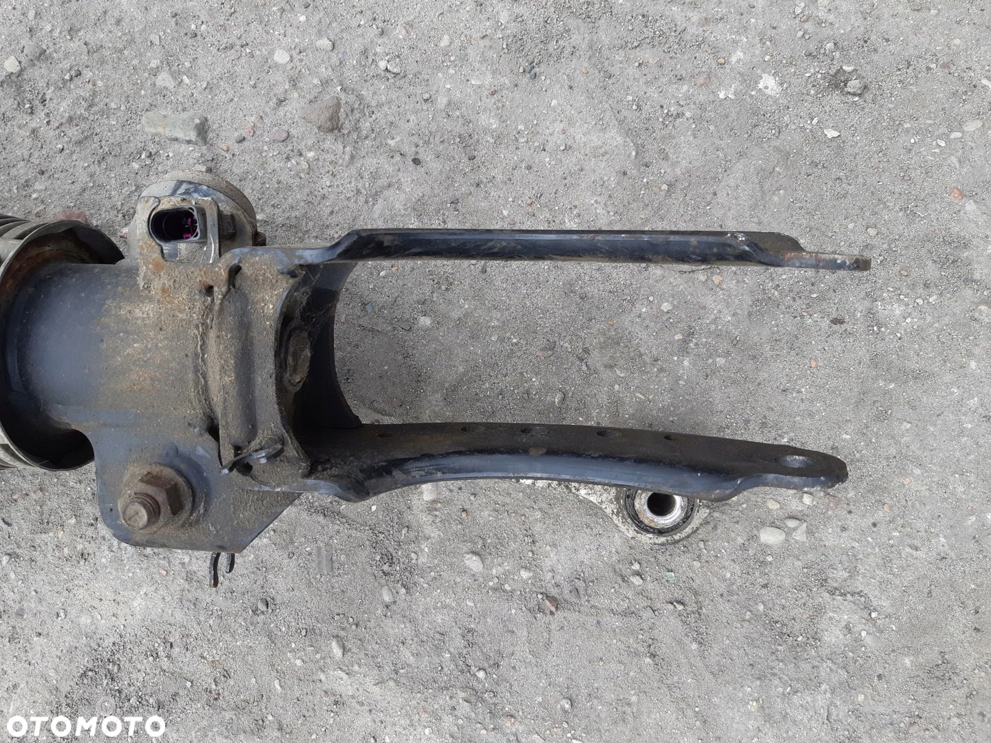 AUDI Q7 4L AMORTYZATOR PNEUMATYCZNY LEWY PRZÓD 7L8616039D - 4