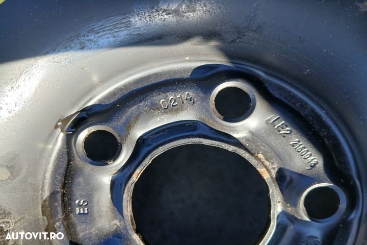 Roata de rezerva R15 6Q0601027M 195/55 R15 6JX15H2 ET43 6Q0601027M 19 - 5