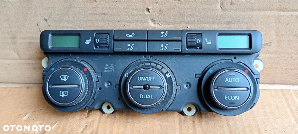 Panel nawiewu klimatyzacji klimy VW Passat B6 - 5