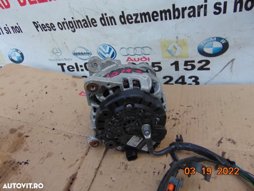 Alternator VW 1.0tsi Golf 7 polo passat b8 t roc t cross caddy seat arona ibiza leon cordoba skoda - 2