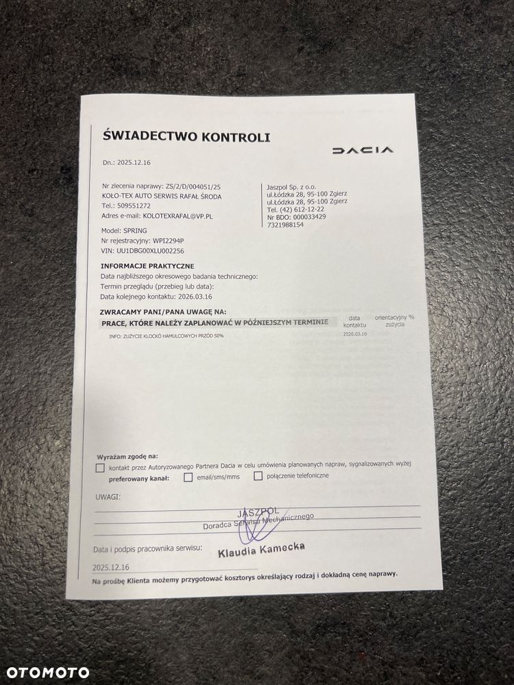 Dacia Spring 27.4kWh Comfort Plus - 31