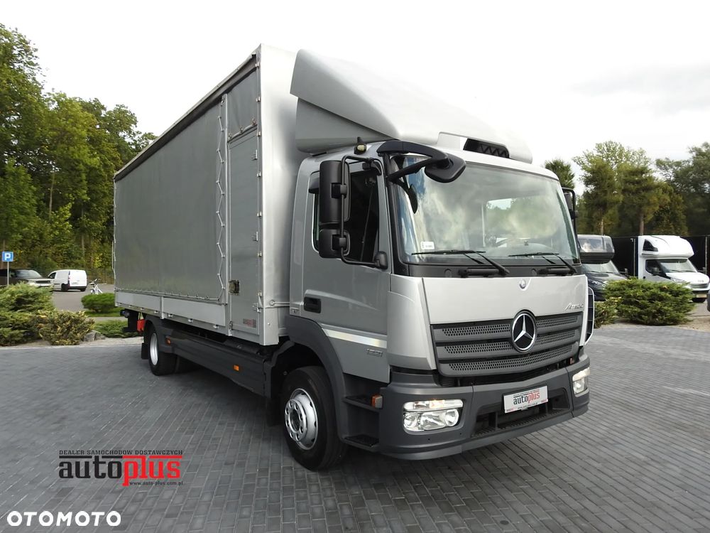 Mercedes-Benz ATEGO 1221 PLANDEKA WINDA 16 PALET WEBASTO KLIMATYZACJA PNEUMATYKA BLIŹNIACZE KOŁA 230KM [ 859917 ] - 2